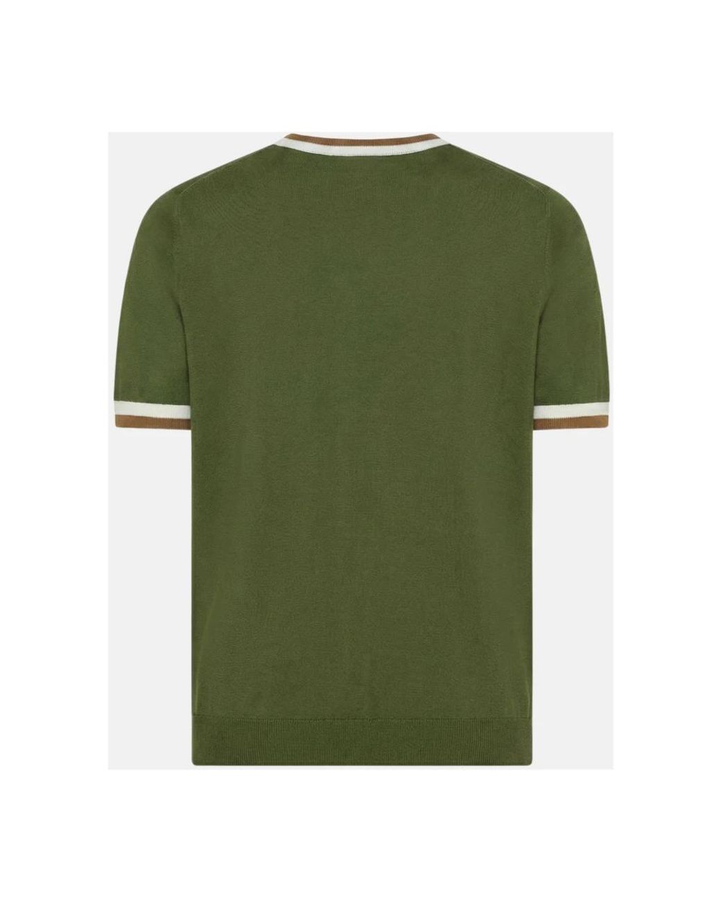 Sun 68 Green T-Shirts for men