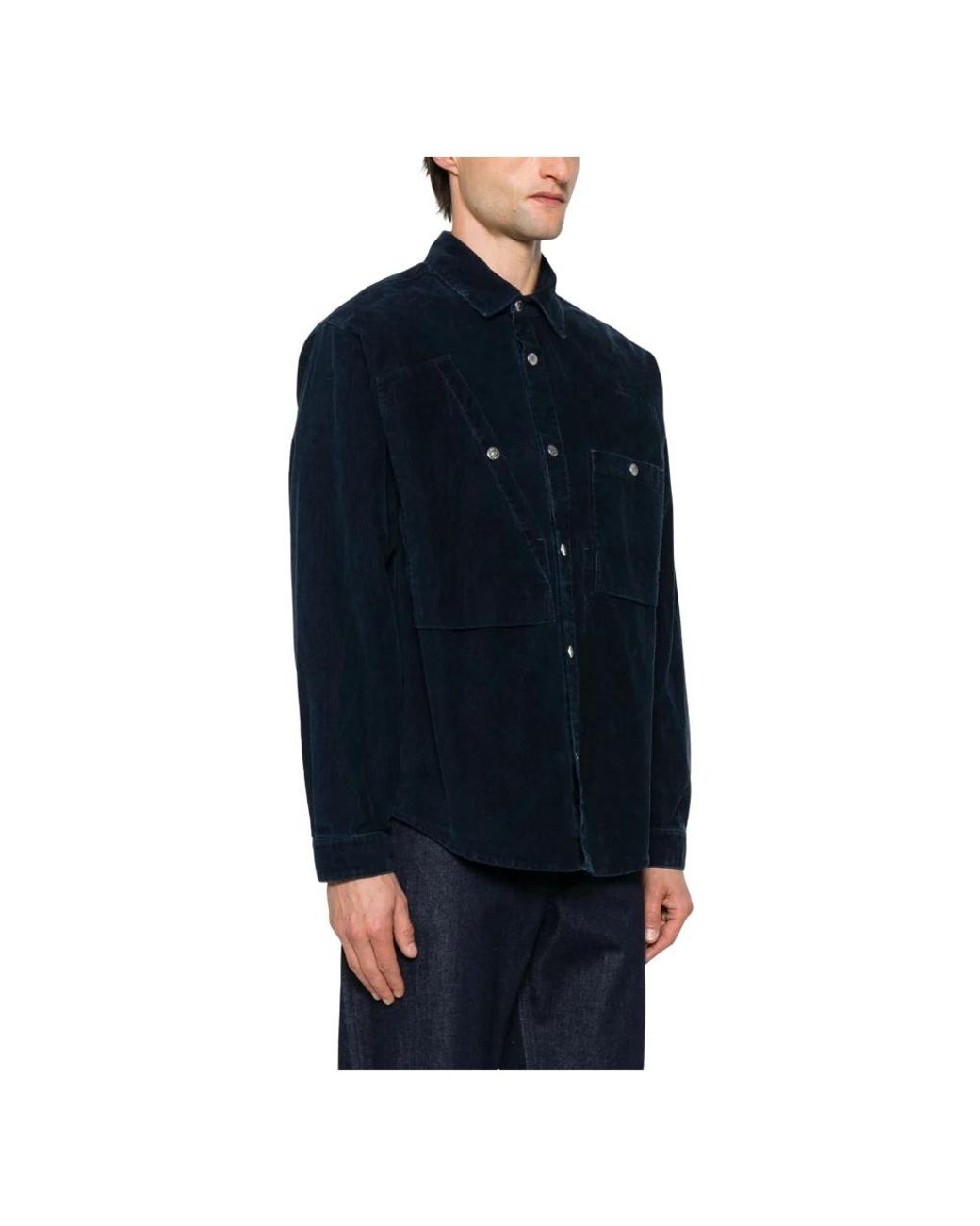 Stone Island Blue Casual Shirts for men