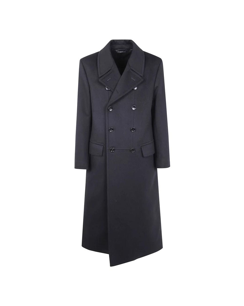 Tom Ford Blue Double-Breasted Coats for men