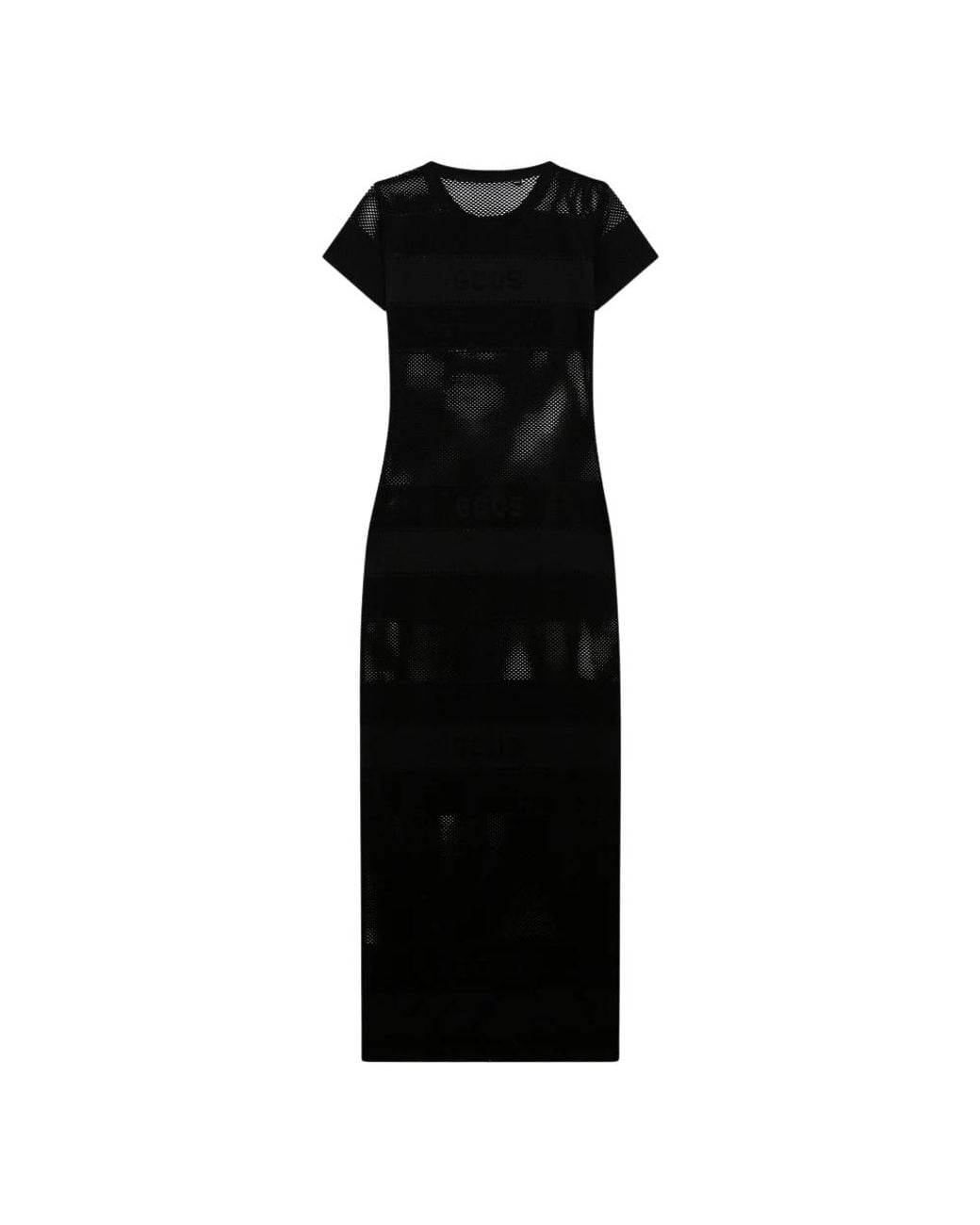 Gcds Black Midi Dresses