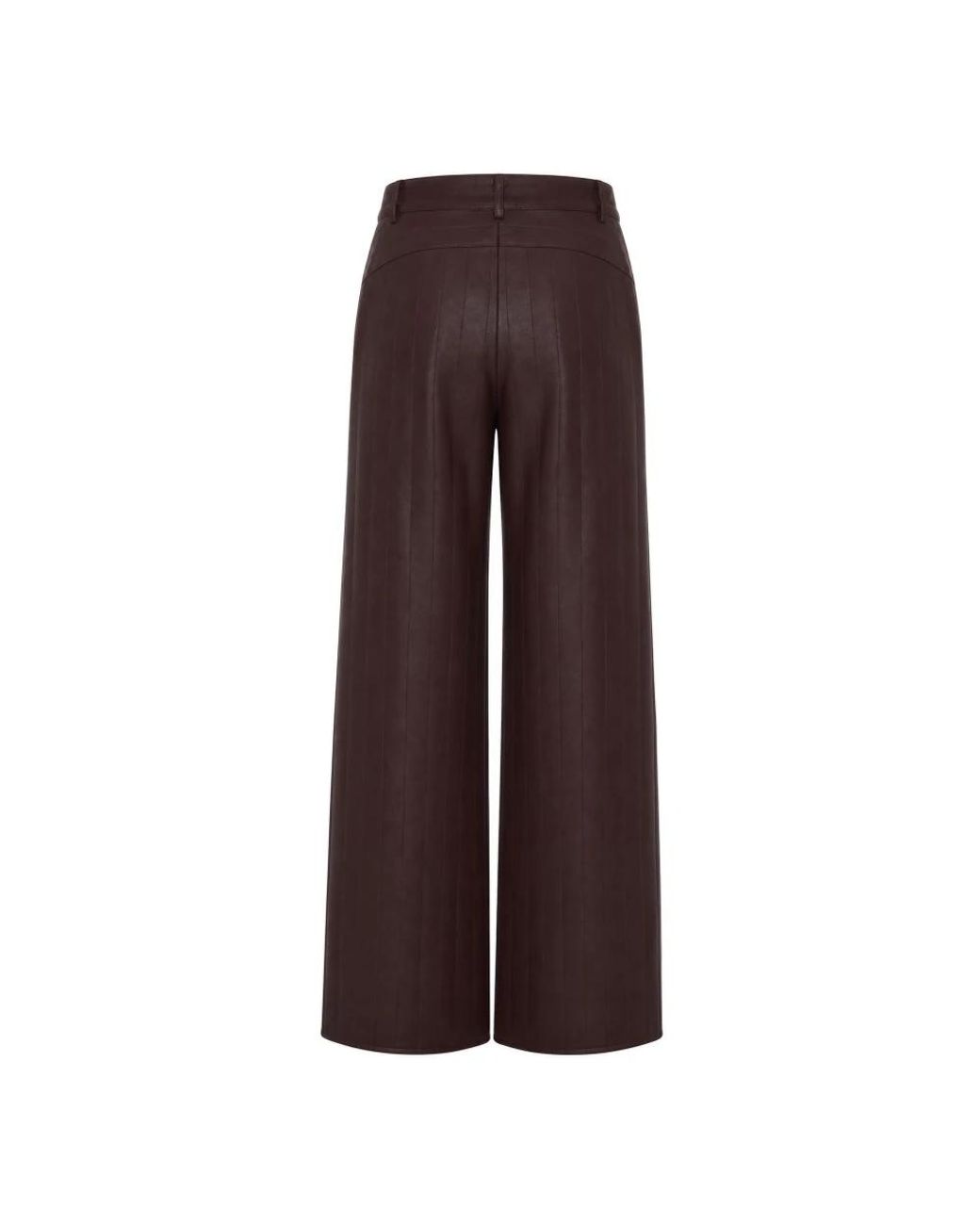 Patrizia Pepe Purple Wide Trousers