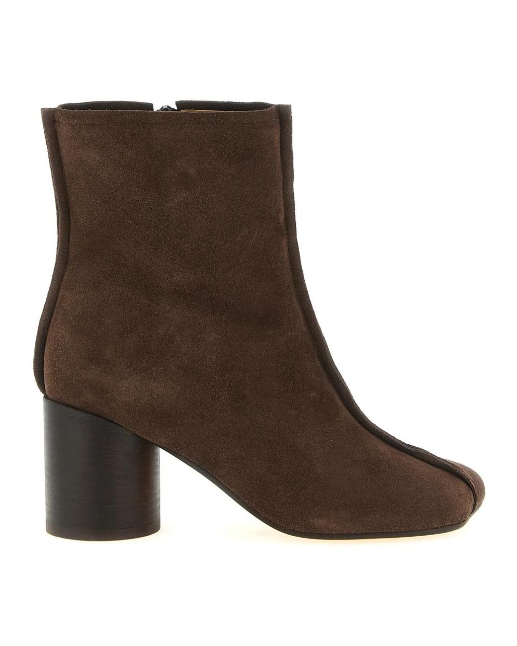 MM6 by Maison Margiela Brown Heeled Boots