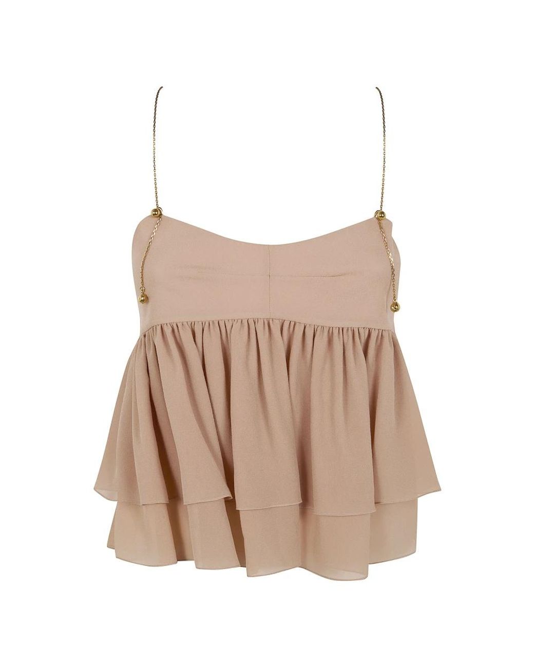 Chloé Tops ,Roze ,Sleeveless Tops in het Brown