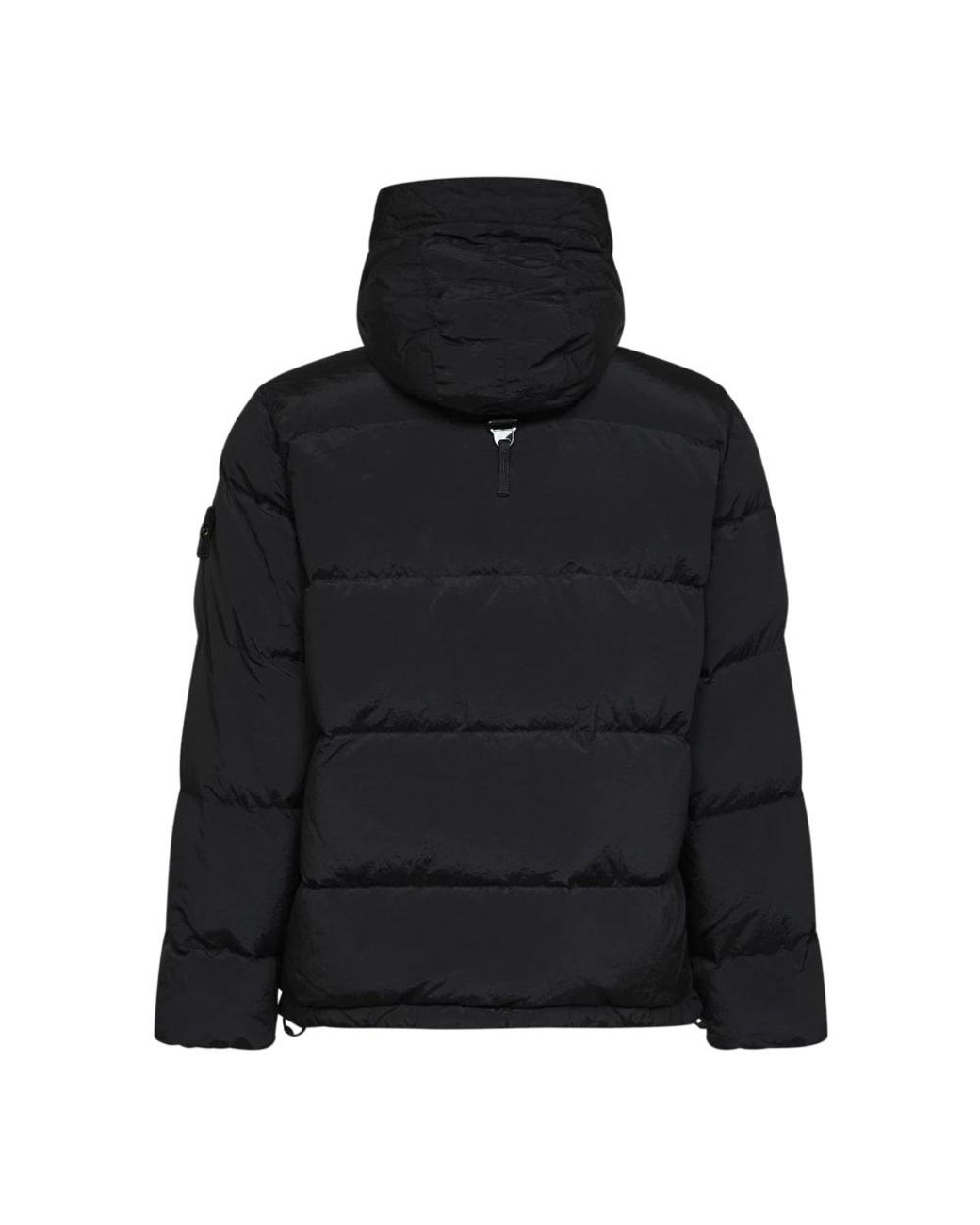 Stone Island Black Winter Jackets for men