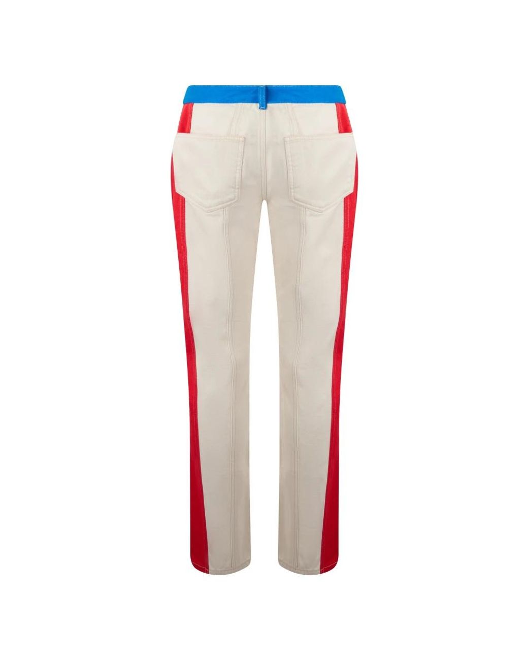 DIESEL Red Straight Jeans