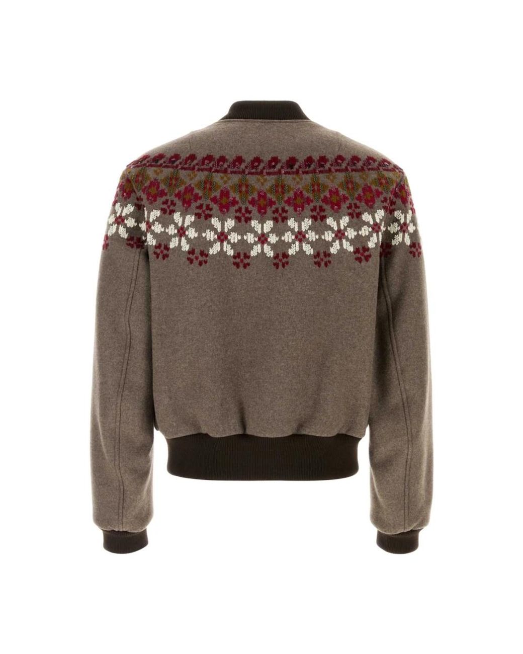 Dries Van Noten Brown Bomber Jackets for men