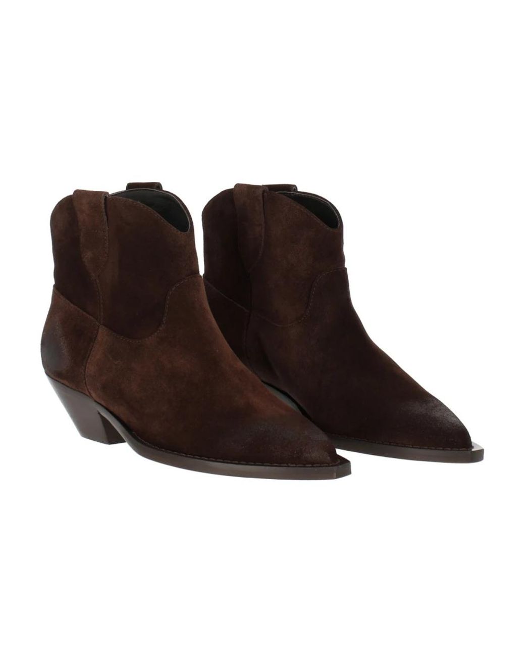 Via Roma 15 Brown Cowboy & Biker Boots
