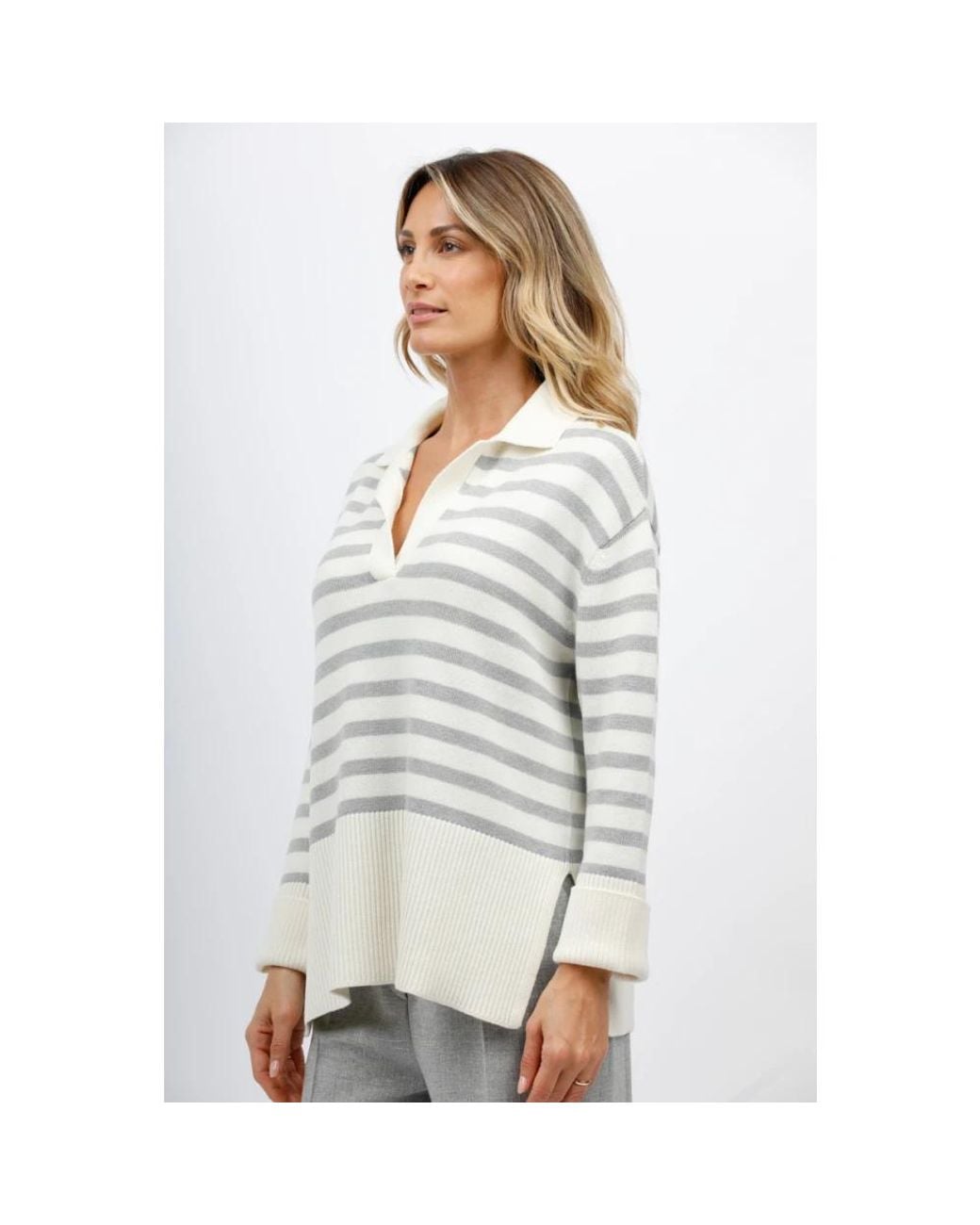 Gran Sasso Gray Polo Shirts