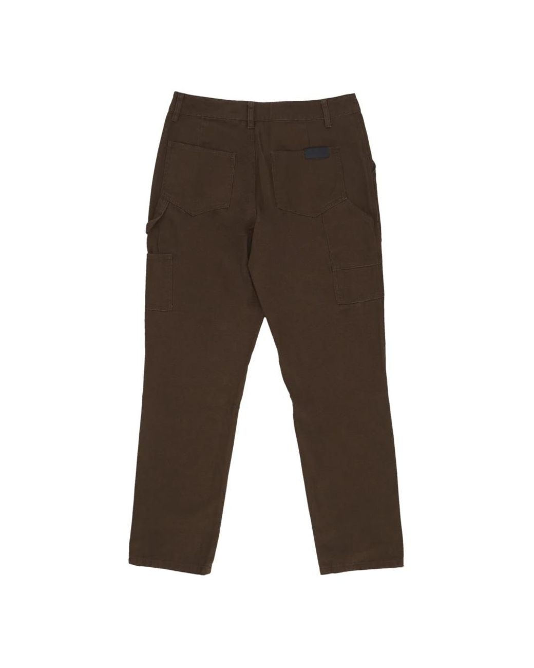 DOLLY NOIRE Brown Straight Trousers for men