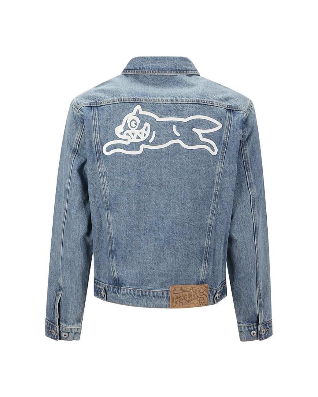 ICECREAM Blue Denim Jackets for men