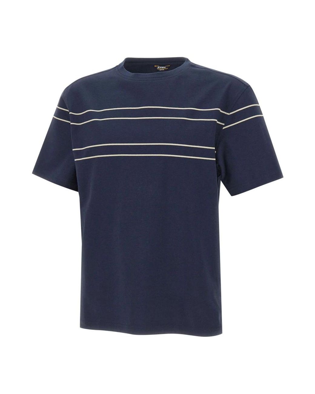 K-Way Blue T-Shirts for men