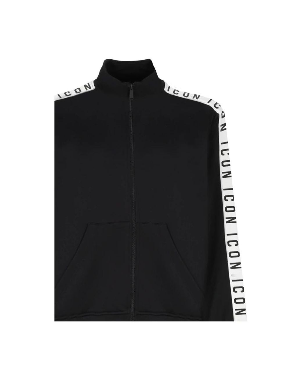 Sudadera con cremallera DSquared² de color Black