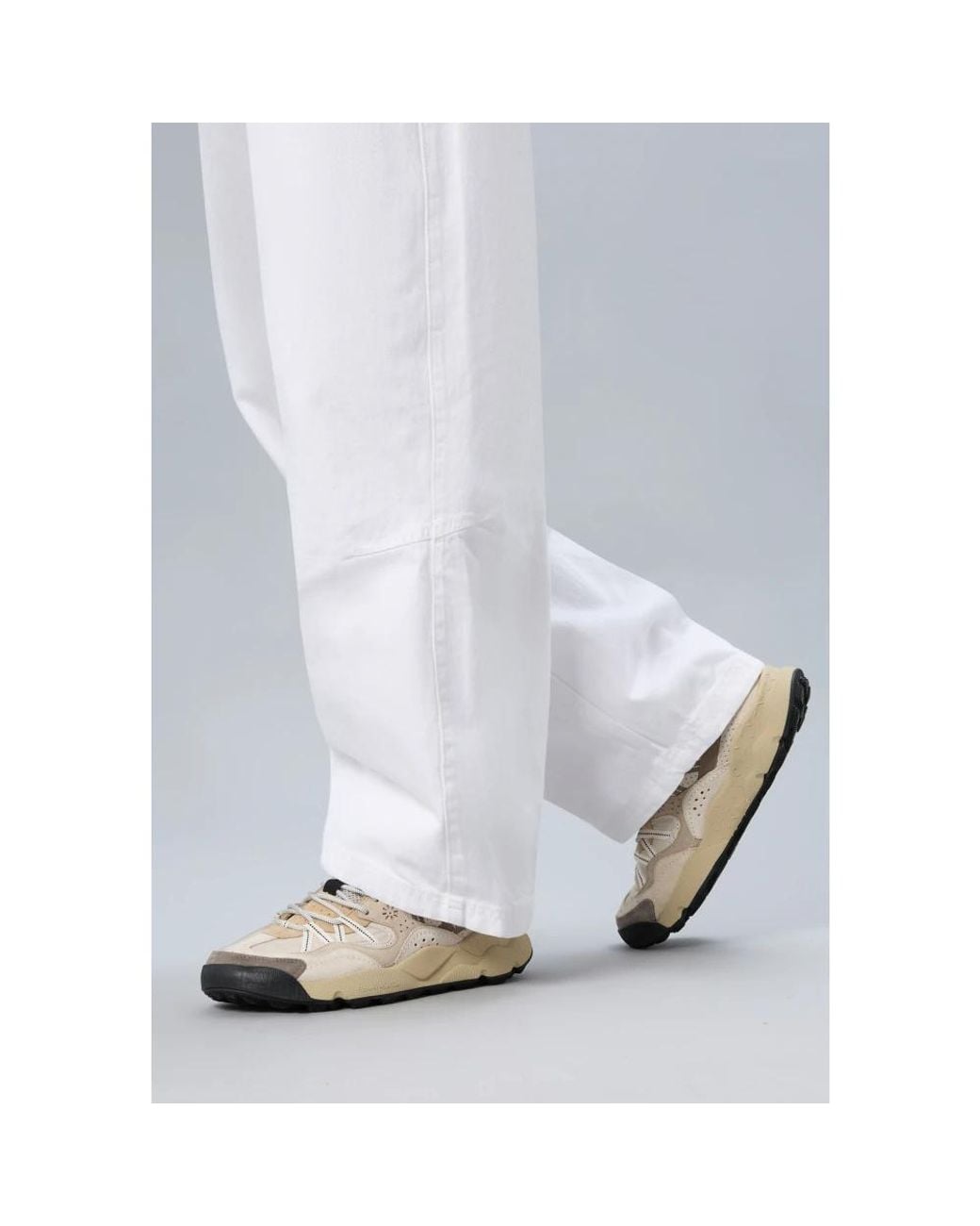 Flower Mountain White Sneakers