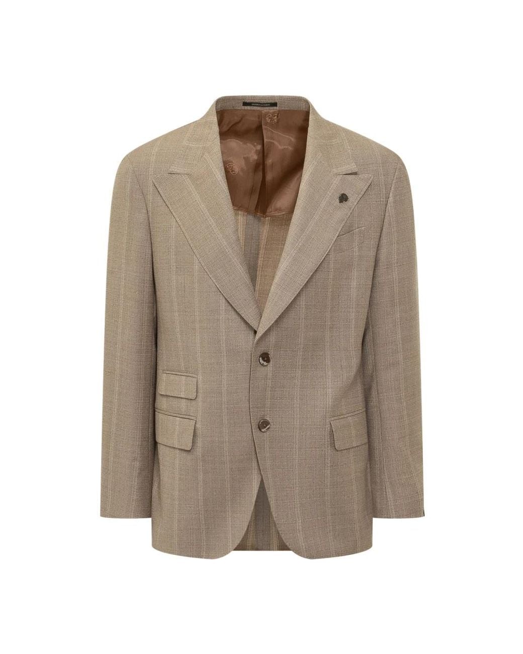 Gabriele Pasini Natural Single Breasted Suits for men