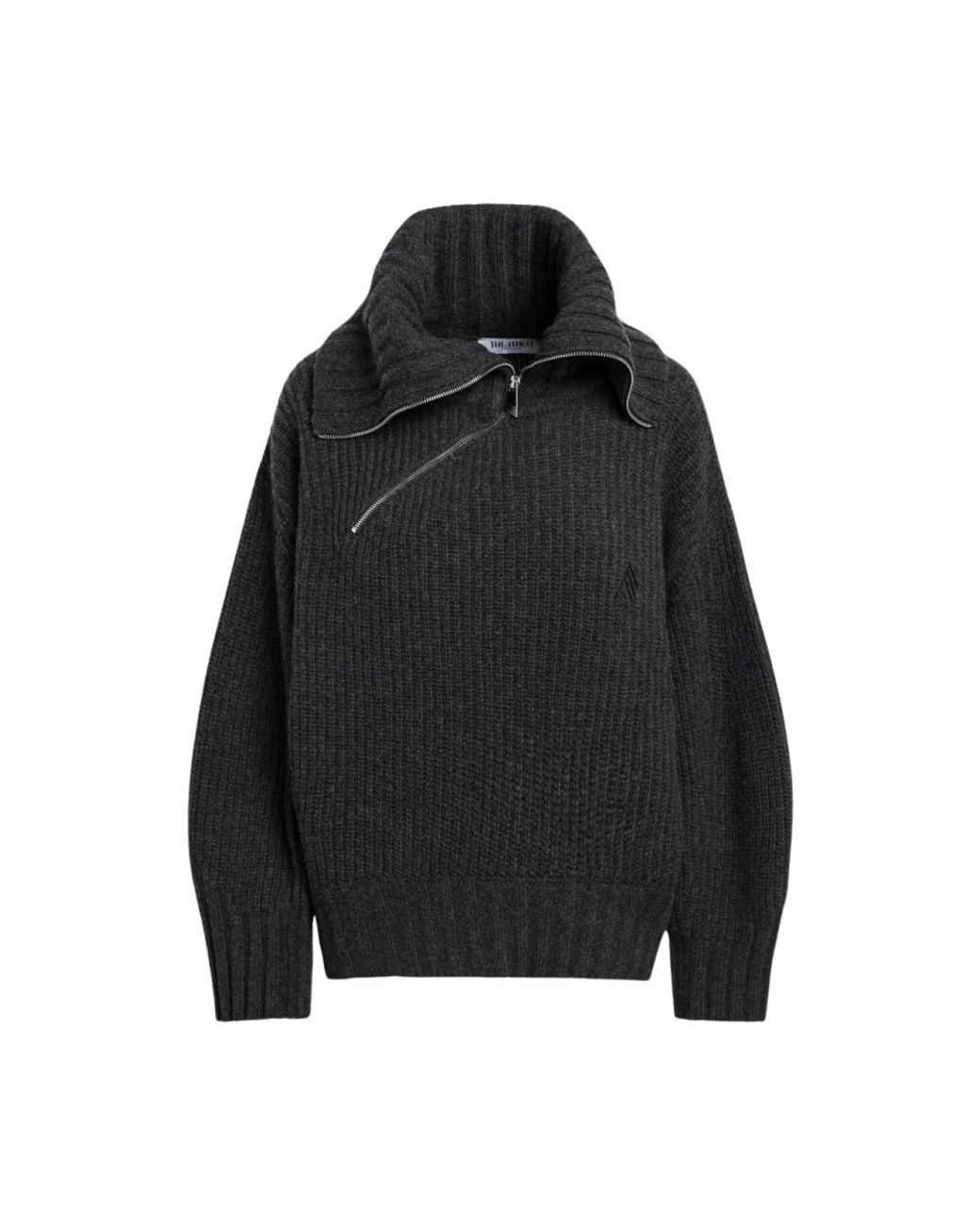 The Attico Black Cashmere Knitwear