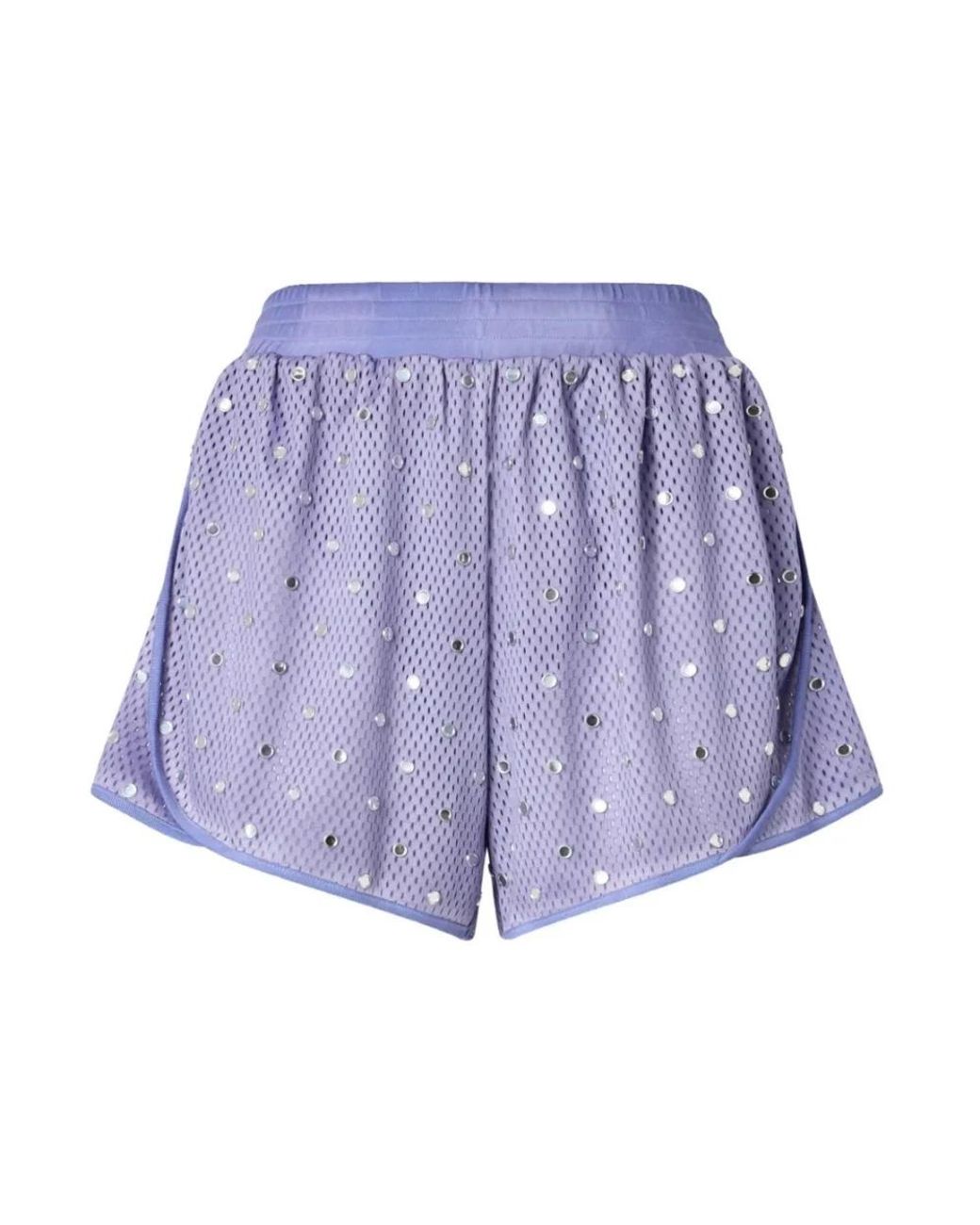 Pinko Purple Short Shorts