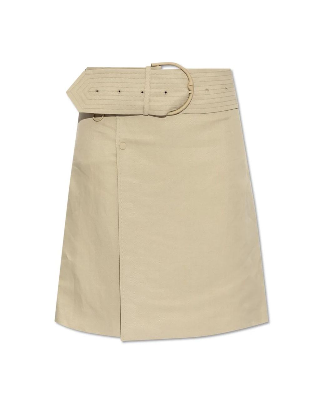 Burberry Natural Short Skirts