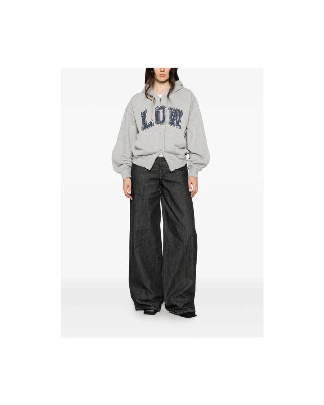 Zip-Throughs Low Classic de color Gray
