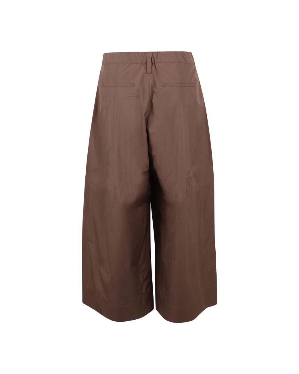 Max Mara Brown Wide Trousers
