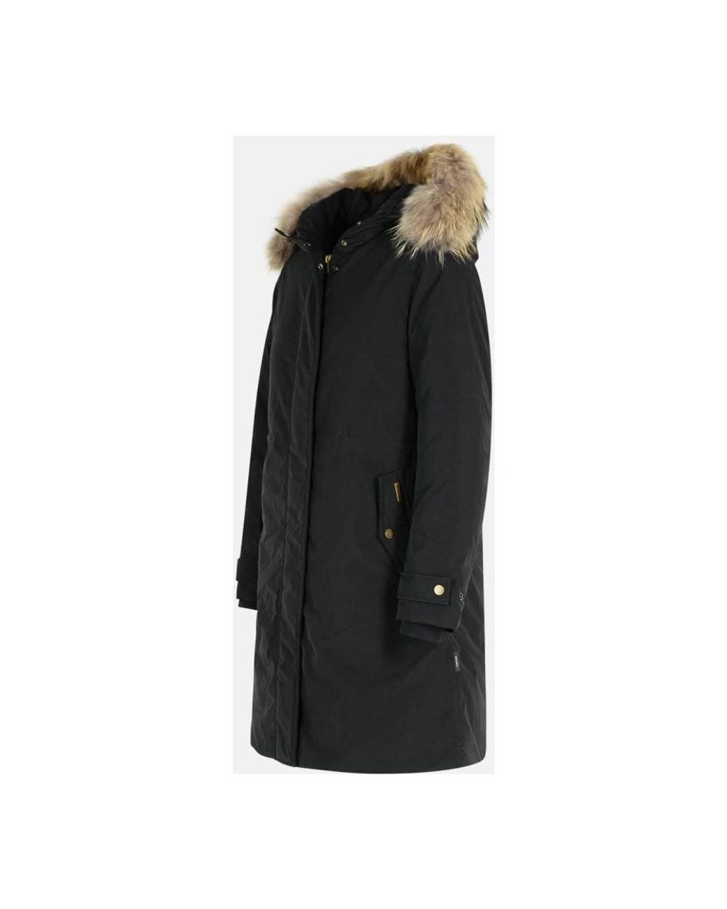 Woolrich Black Parkas