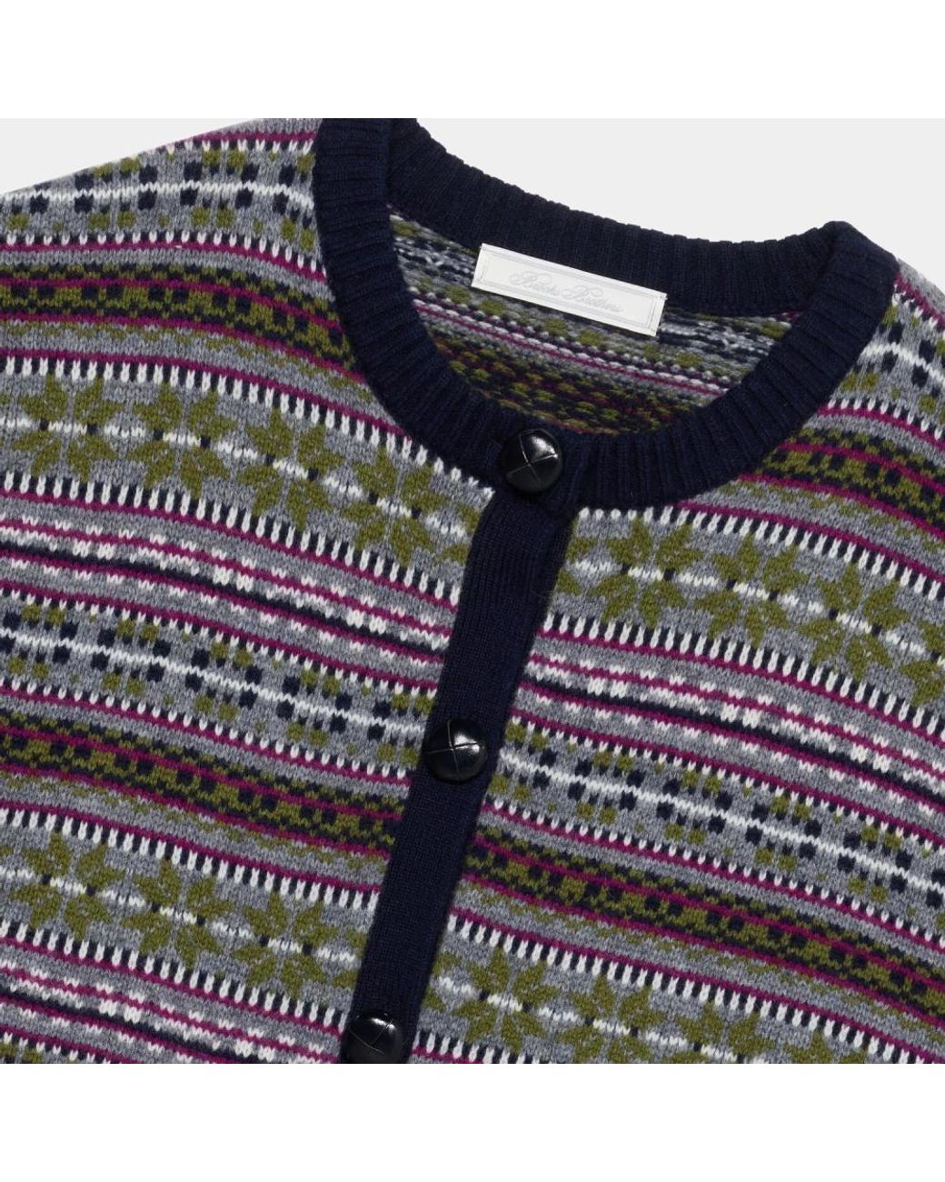 Cardigans Brooks Brothers en coloris Blue