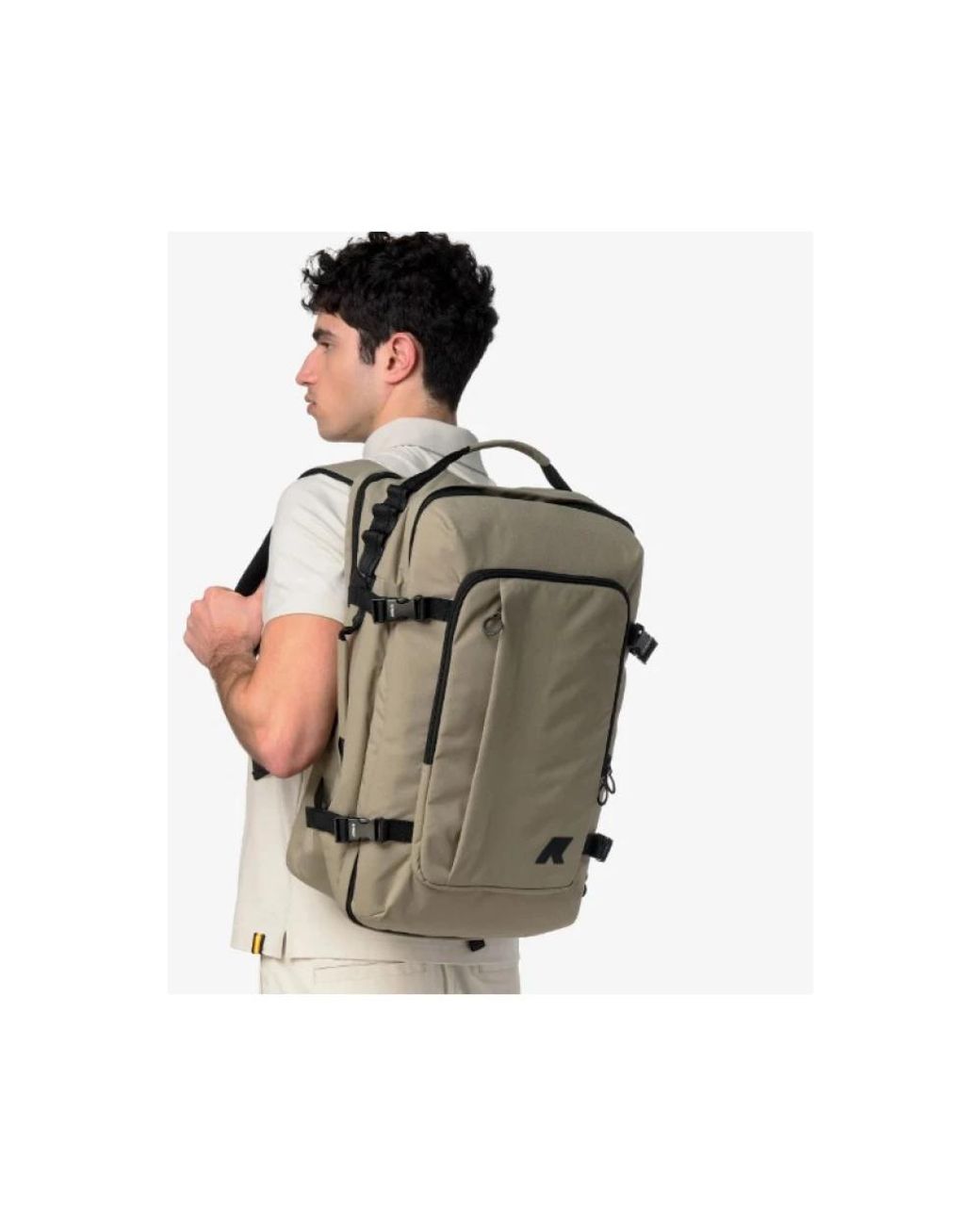 K-Way Green Backpacks for men