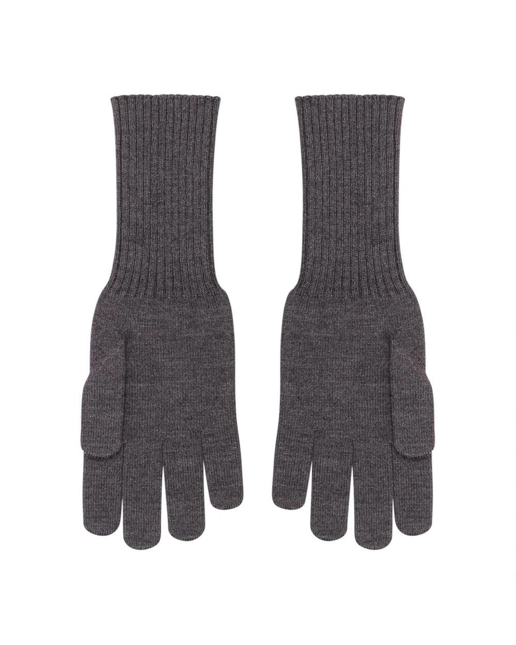 MARINE SERRE Gray Gloves for men