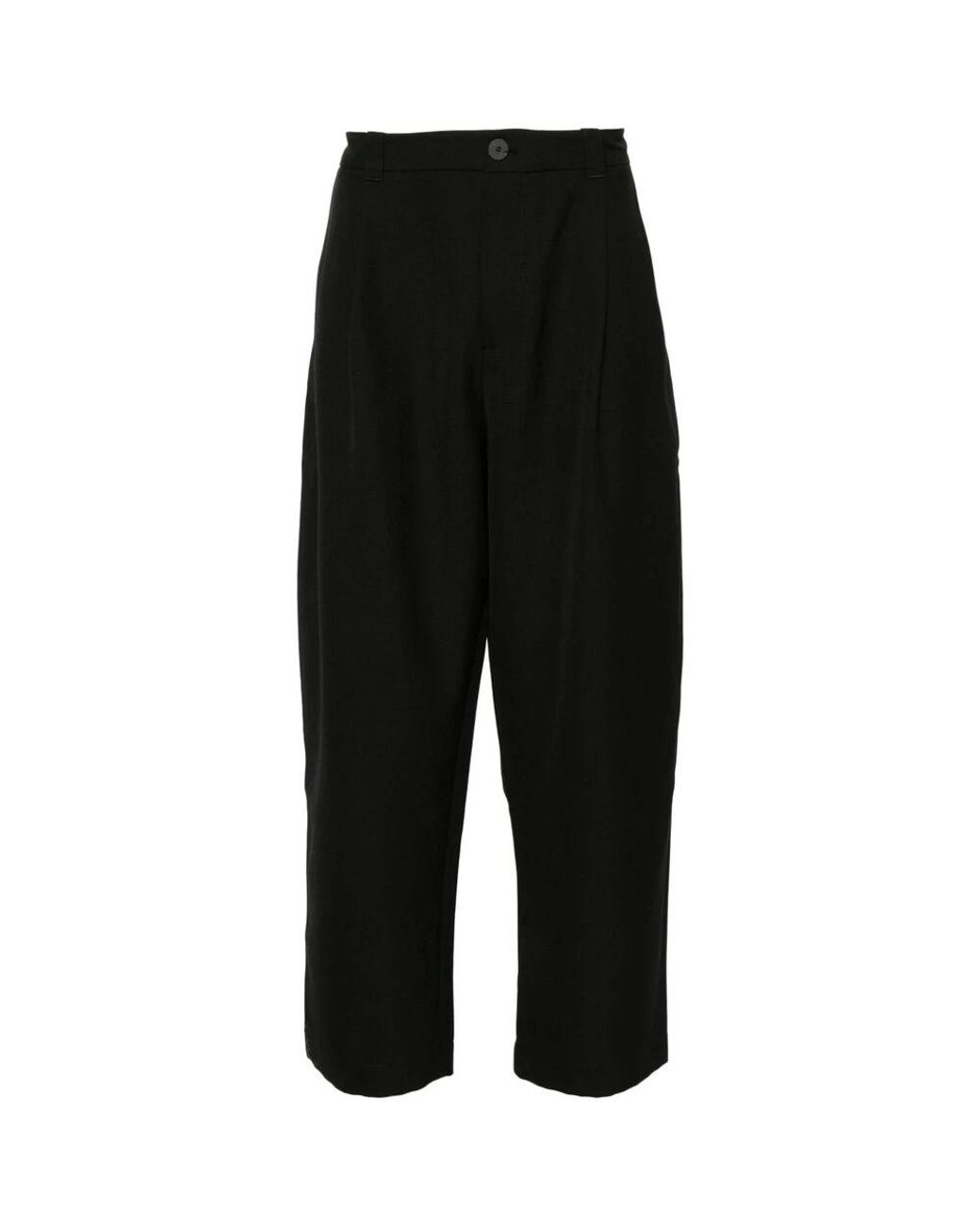 Studio Nicholson Black Tapered Trousers for men