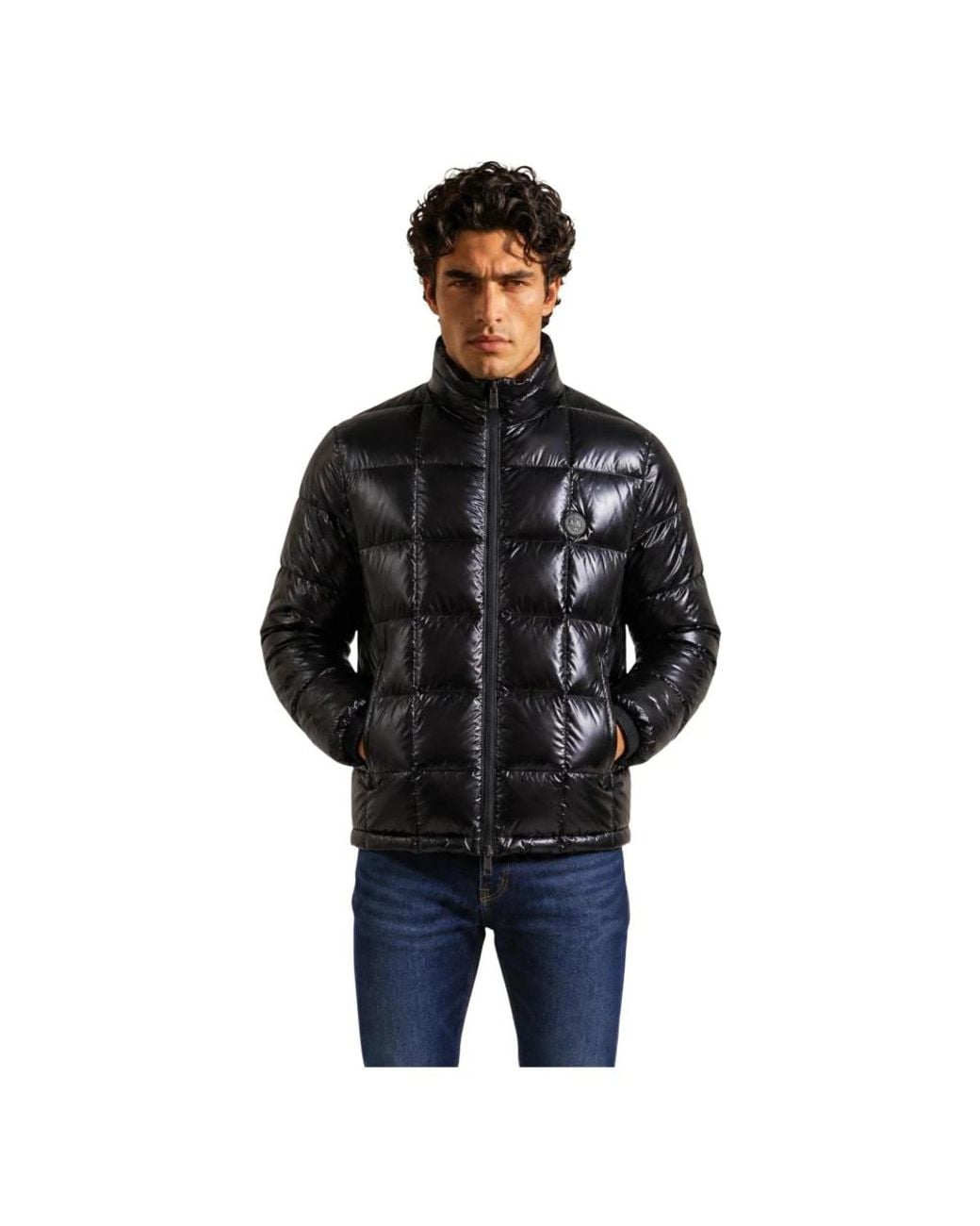 ARMANI EXCHANGE Black Winter Jackets for men