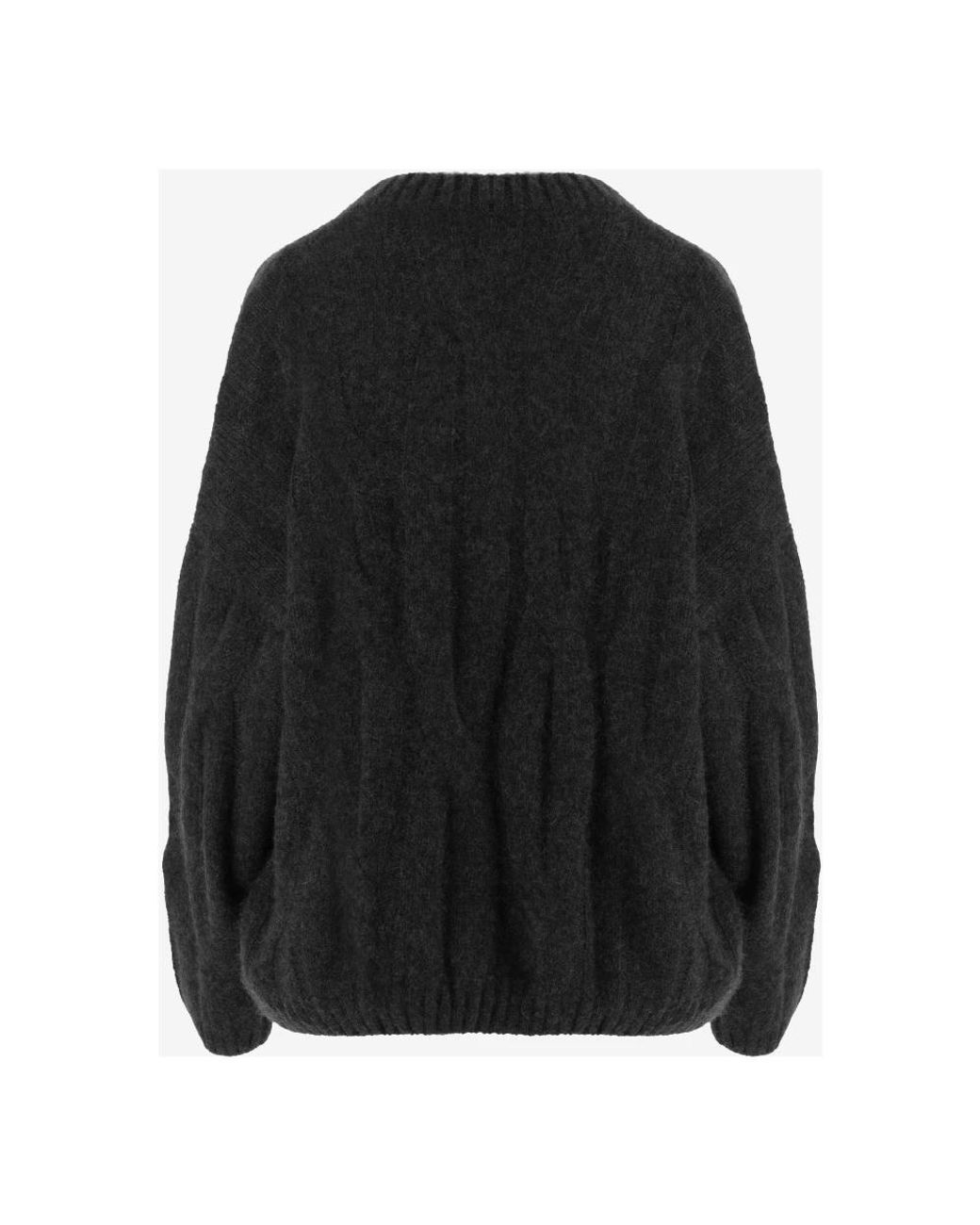 Allude Black Cashmere Knitwear
