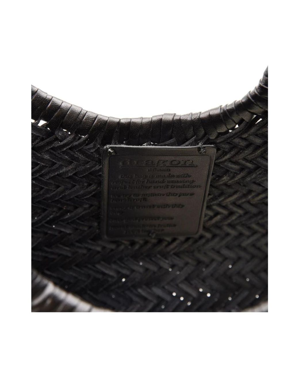 Dragon Diffusion Black Shopping Bags