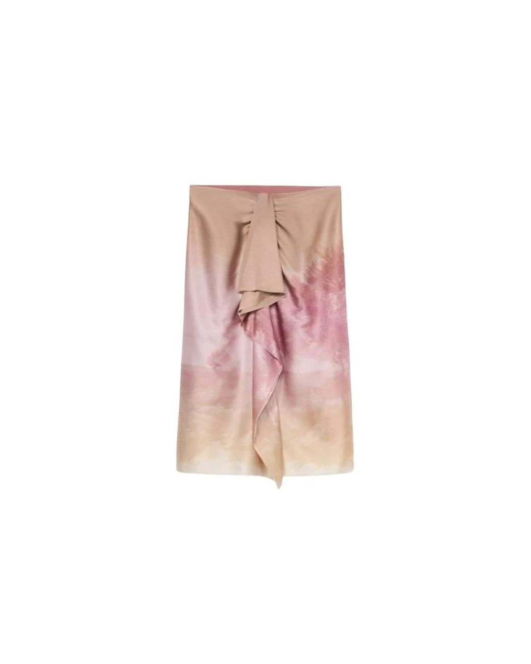 Pierre Louis Mascia Pink Midi Skirts