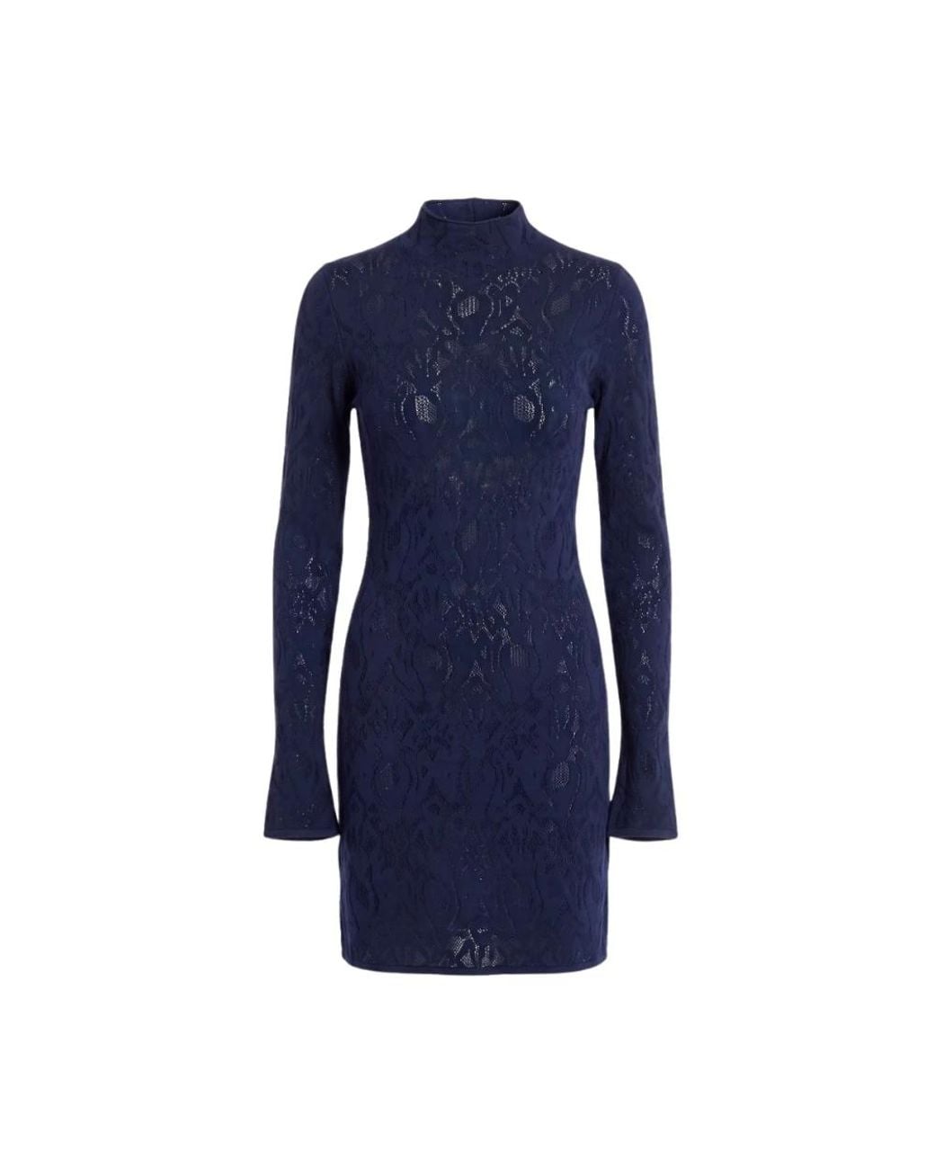 Dondup Blue Knitted Dresses