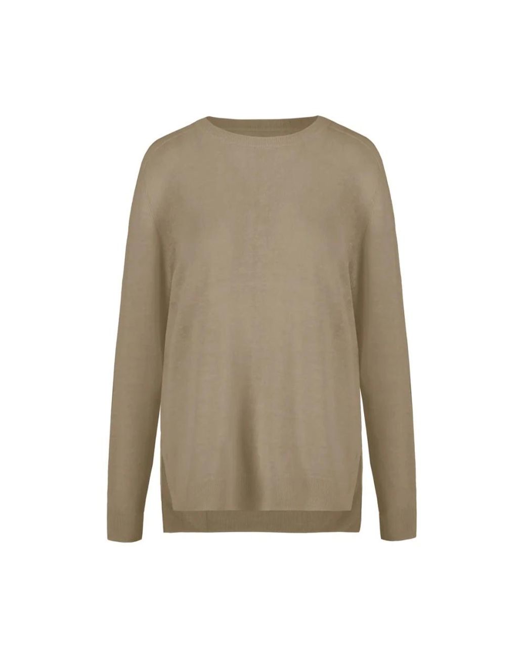 Bomboogie Natural Round-Neck Knitwear