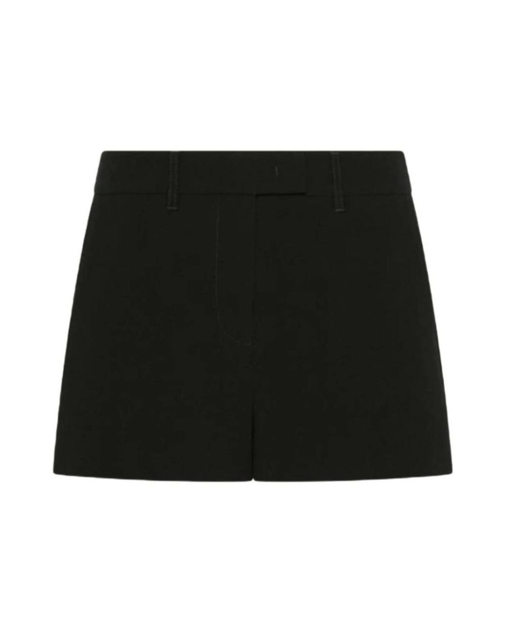 Marella Black Casual Shorts