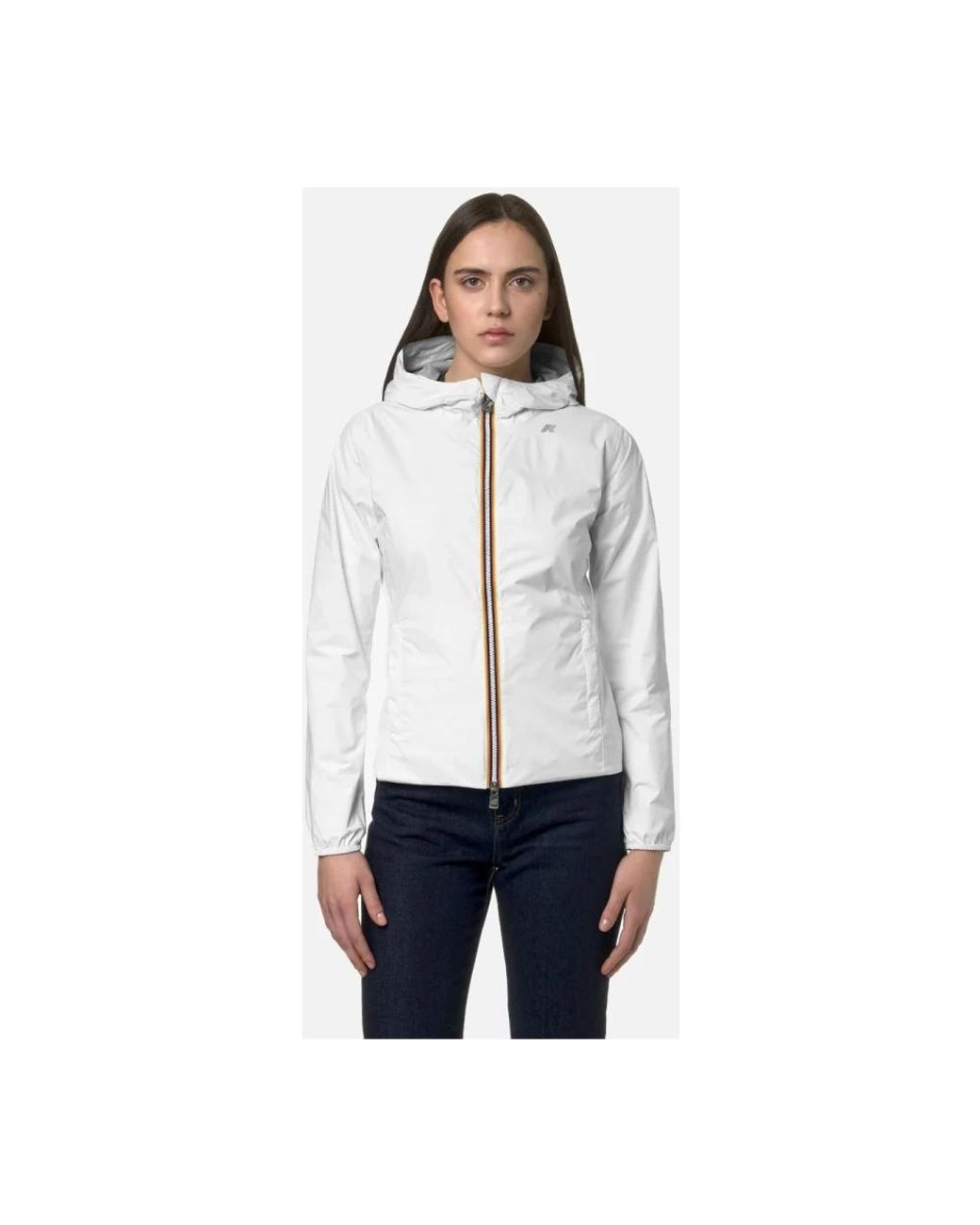 K-Way White Light Jackets
