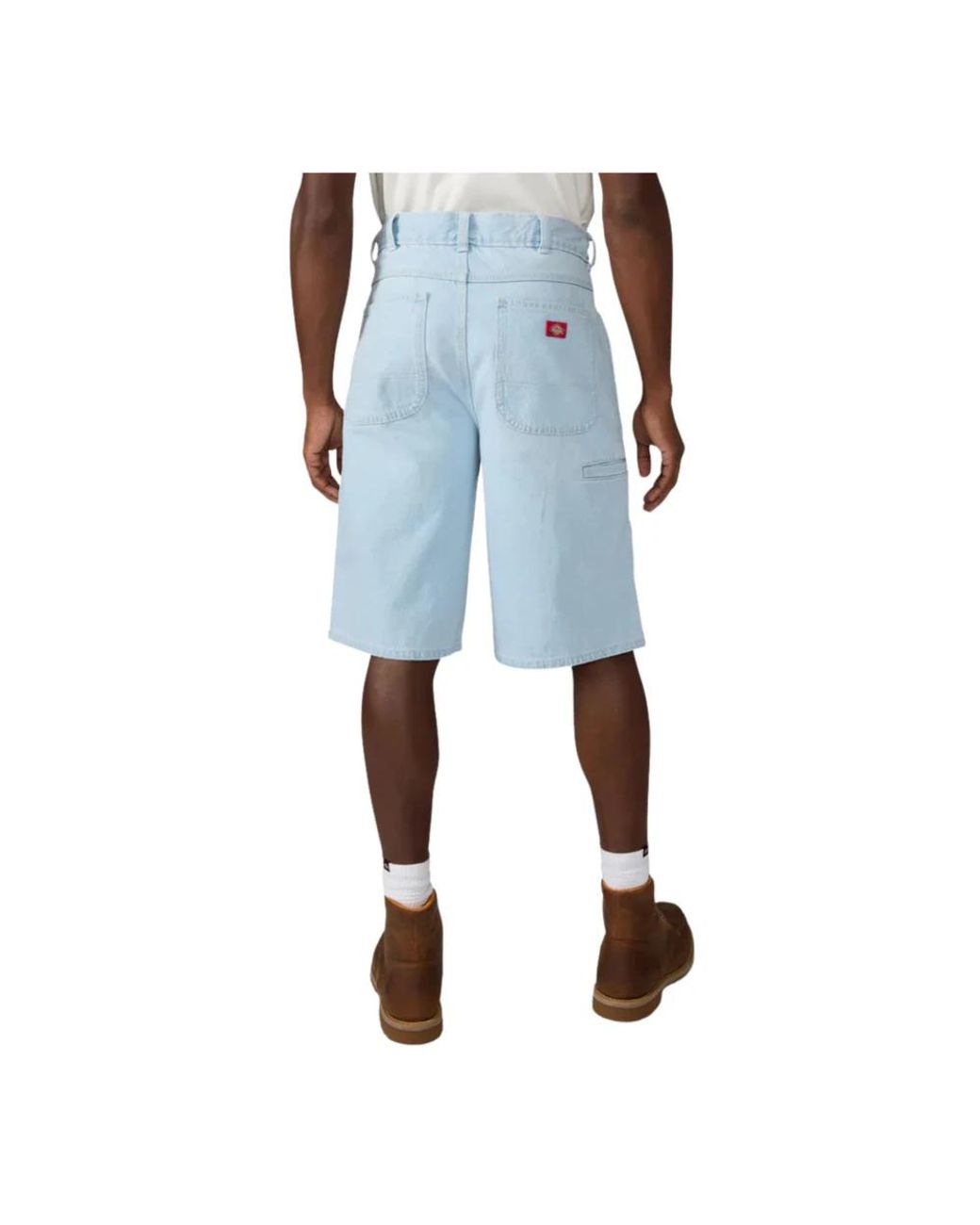 Dickies Blue Denim Shorts for men