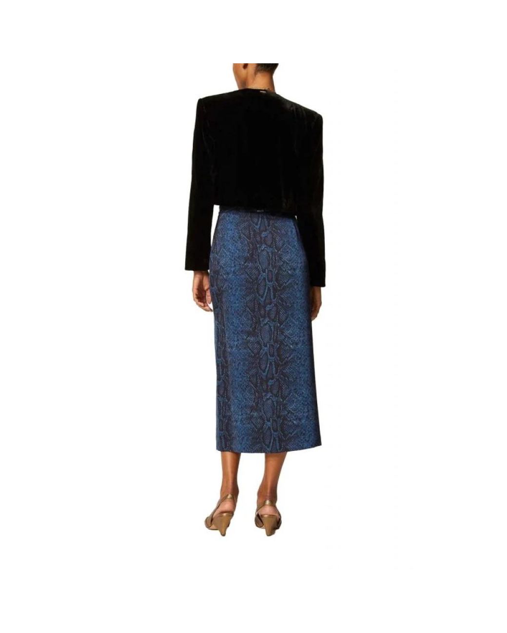 Twinset Blue Midi Skirts