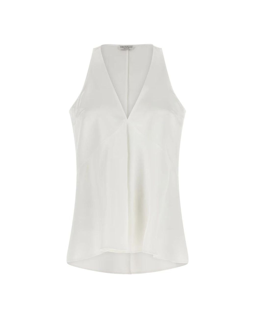 Brunello Cucinelli White Blouses
