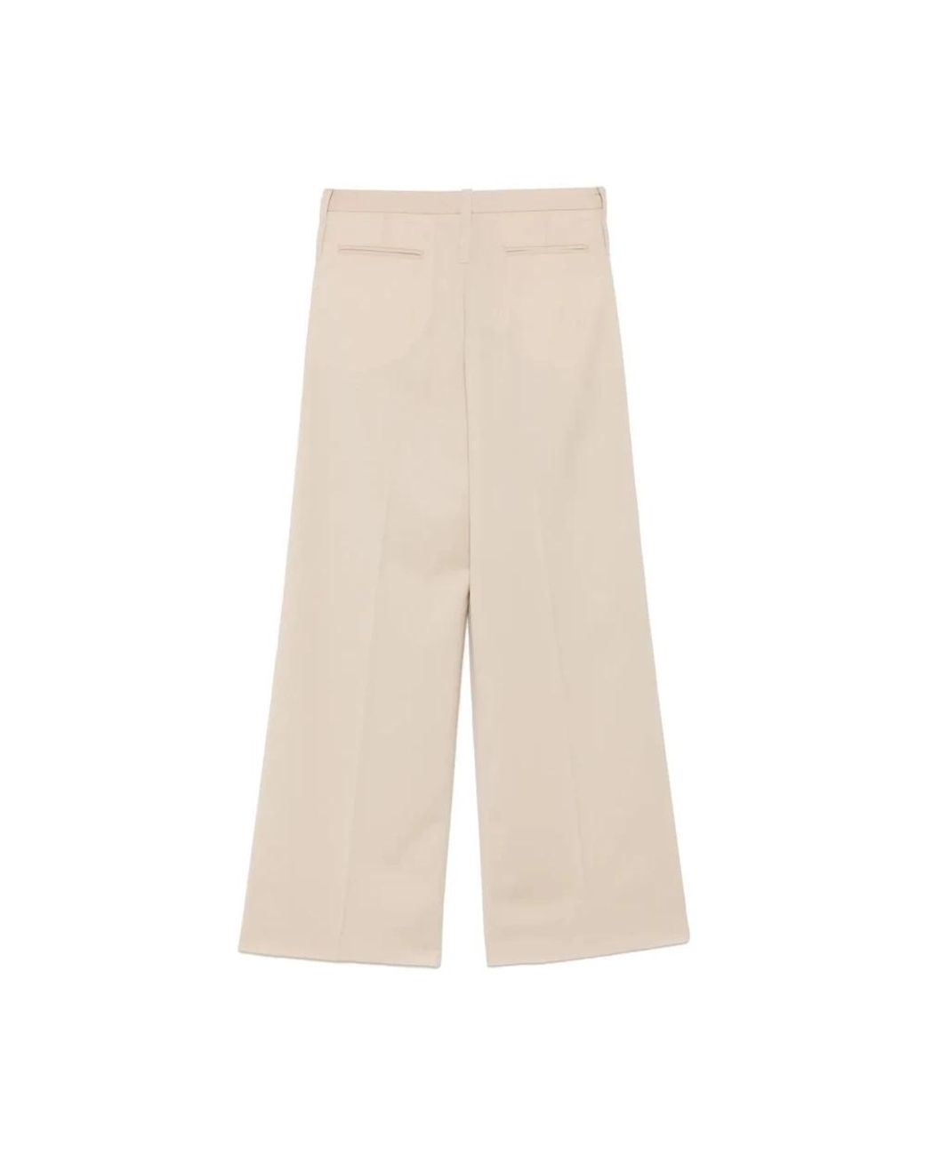 Barbara Bui Natural Wide Trousers