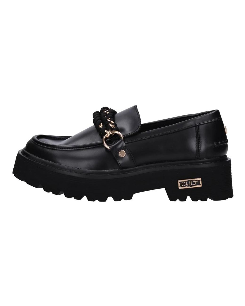 Cult Black Loafers