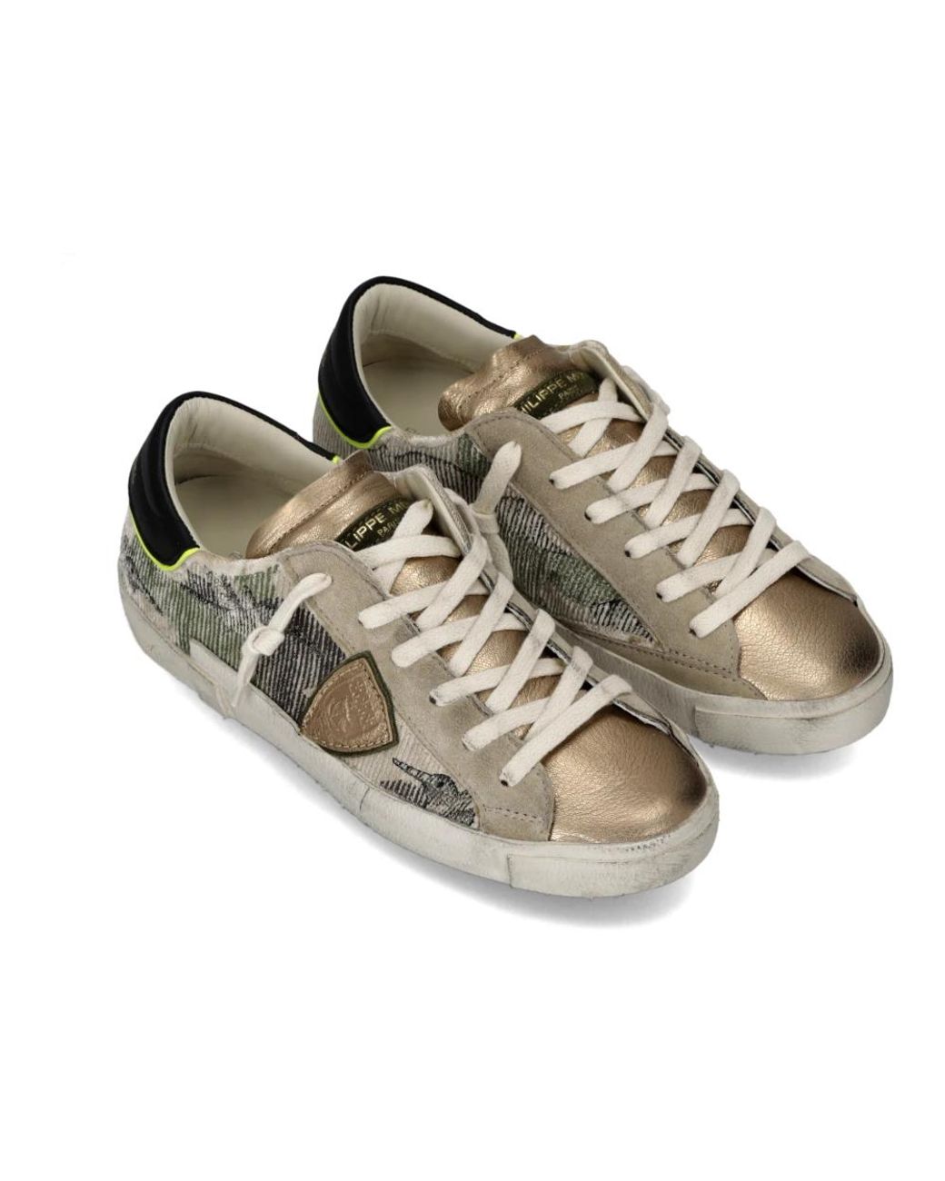 Philippe Model Gray Sneakers