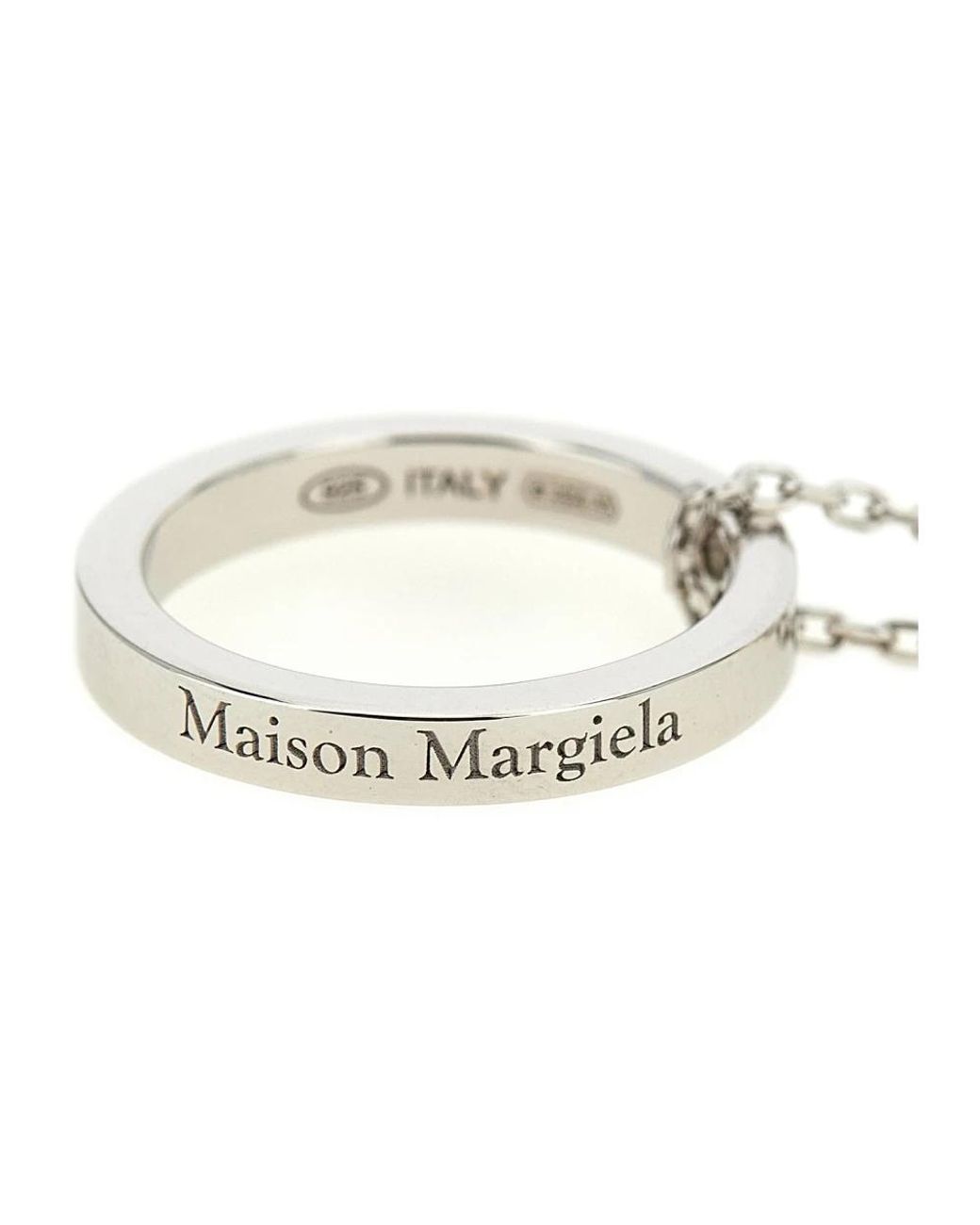 Maison Margiela White Necklaces for men