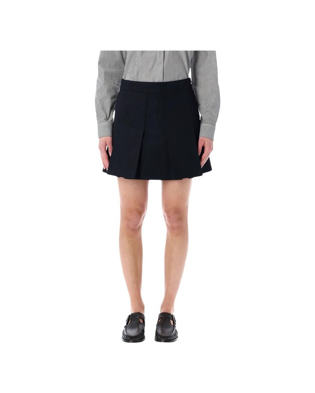 A.P.C. Black Short Skirts