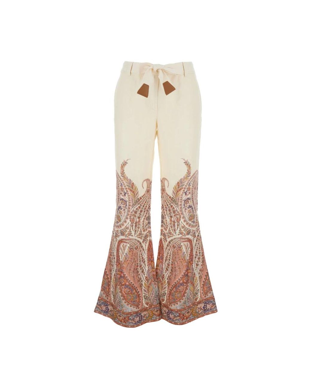 Zimmermann Flare Pant in het Natural