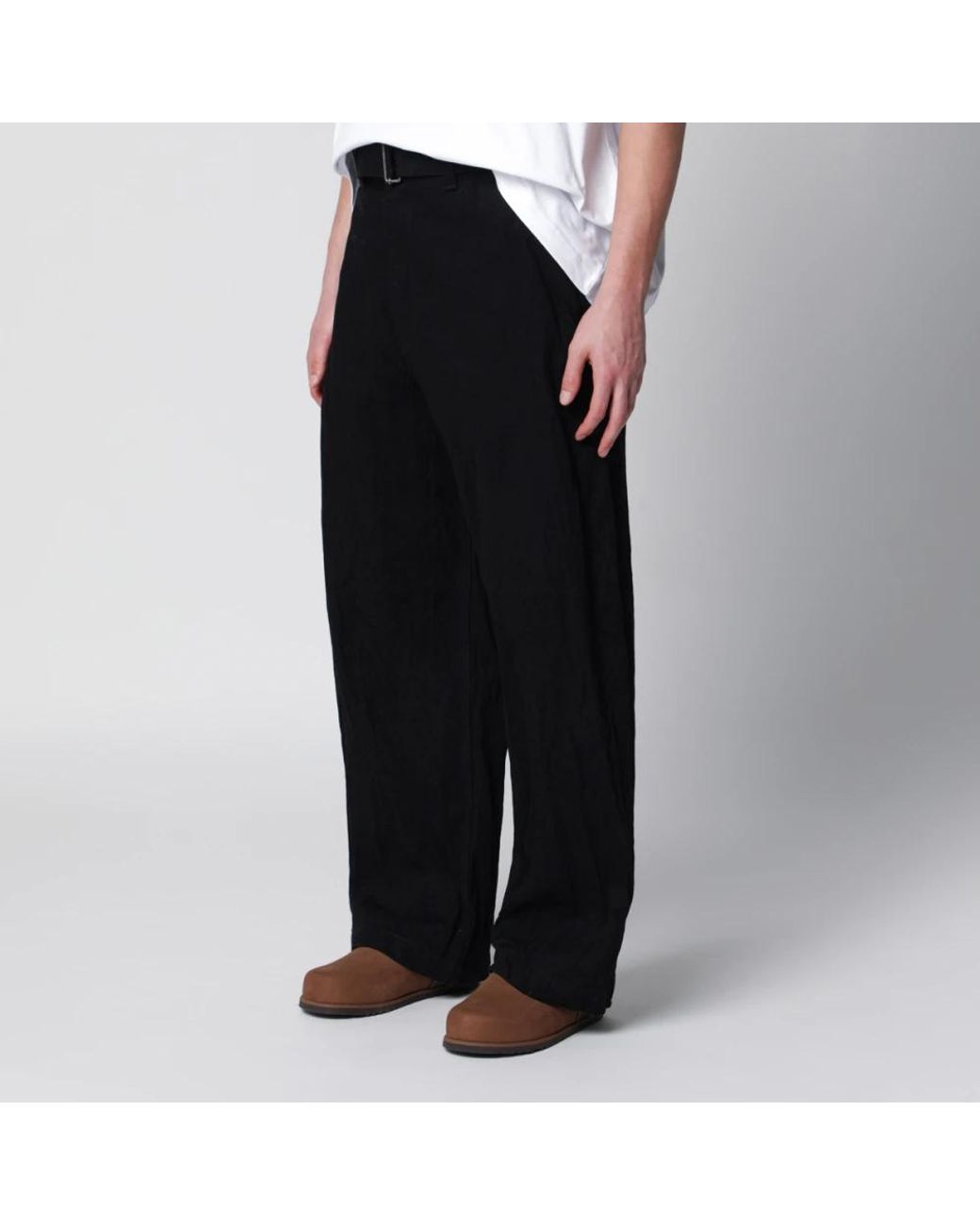 Studio Nicholson Black Wide Jeans for men