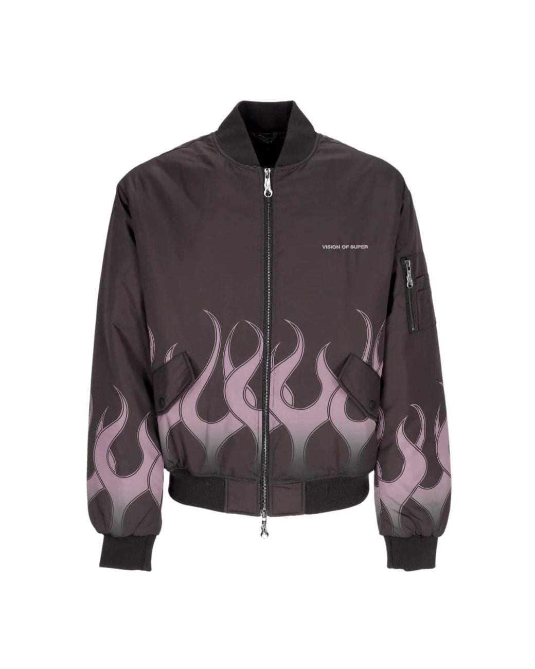 Vision Of Super Black Bomber Jackets for men