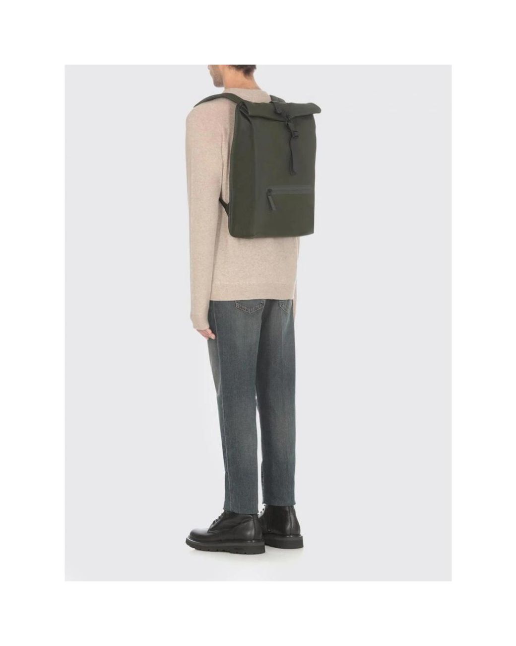 Rains Green Backpacks for men