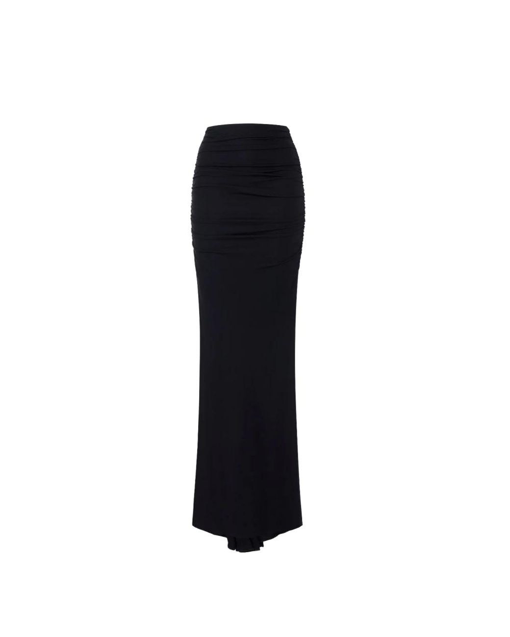 Elisabetta Franchi Black Maxi Skirts