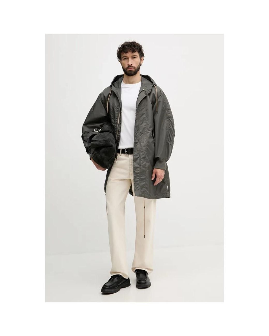 Rain Jackets ARMANI EXCHANGE de hombre de color Gray